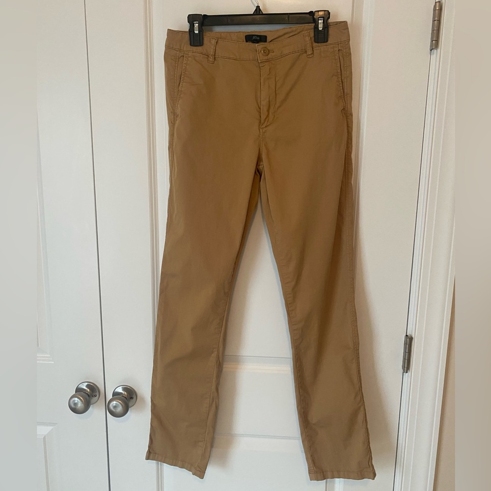Women’s J. Crew khaki chino pants 27T Tall